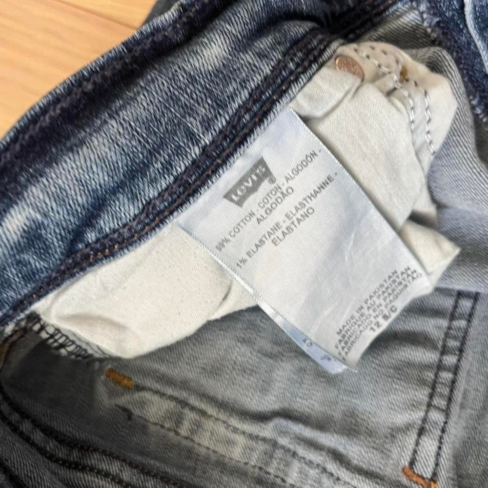 Vintage Levis Bootcut Jeans Womens Sz 12 Medium Wash Bucket Pockets Western - Picture 6 of 7